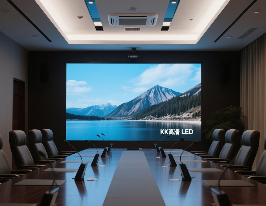 小间距LED显示屏:为何成为高端会议室的标配?